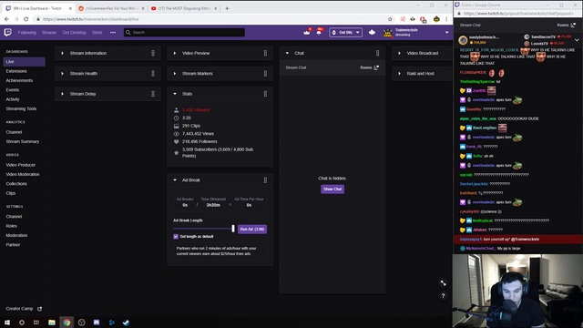 xQc gets frustrated at Trains Pepega-ness