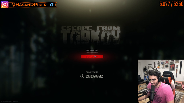 Hasan tries Escape From Tarkov for the first time