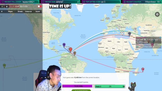 geoguessr streamer finds some familiar faces