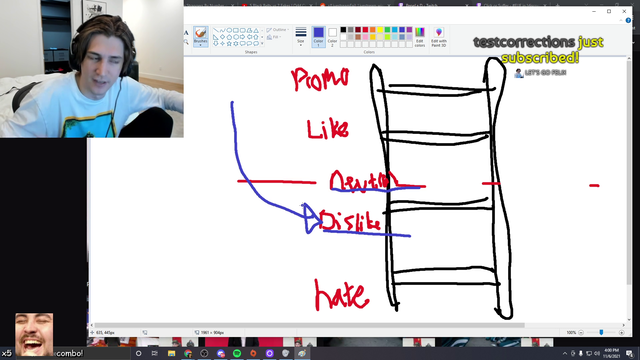 xQc on the Destiny drama