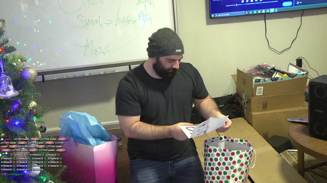 Synack Gets his Christmas Gift