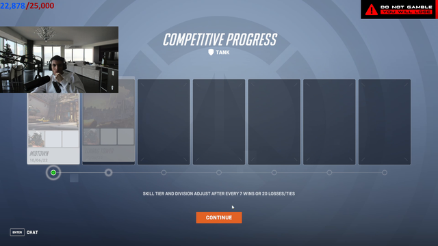 Train finishes his placements