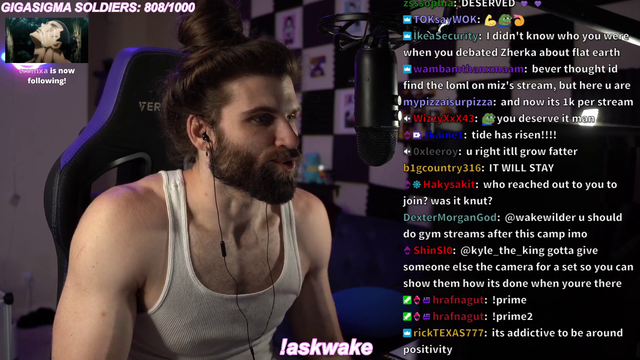 Wake Expresses His Gratitude Towards Knut