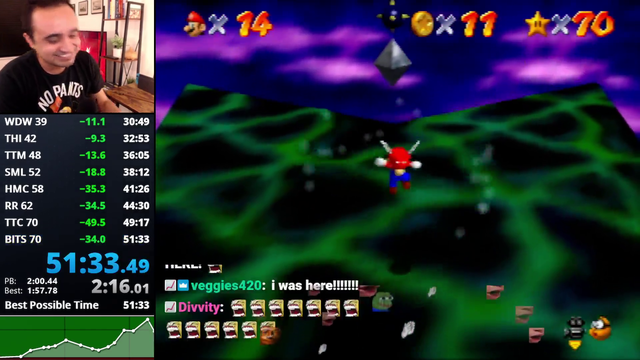 Squeex makes massive announcement after 1 year long 70 Star SM64 PB