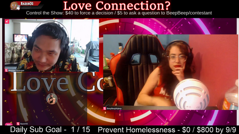 Streamer's Mom Saves Him on Razor's Dating Show