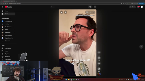 Destiny on the Shane Gillis SNL monologue about women's gym clothes "Men can make self deprecating appearance jokes because men can.."