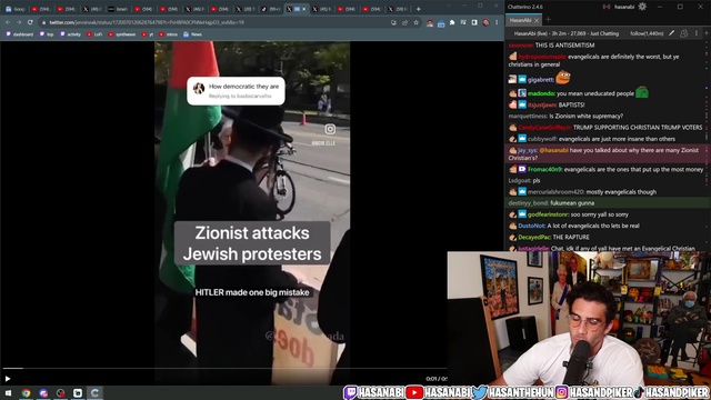 Hasan seeks out criticism