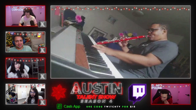 Mizkif cries at an performance in Austin's Talent Show