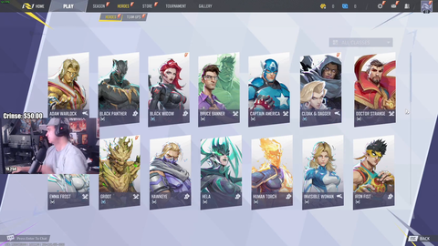 Summit thanks Marvel Rivals after seeing this skin