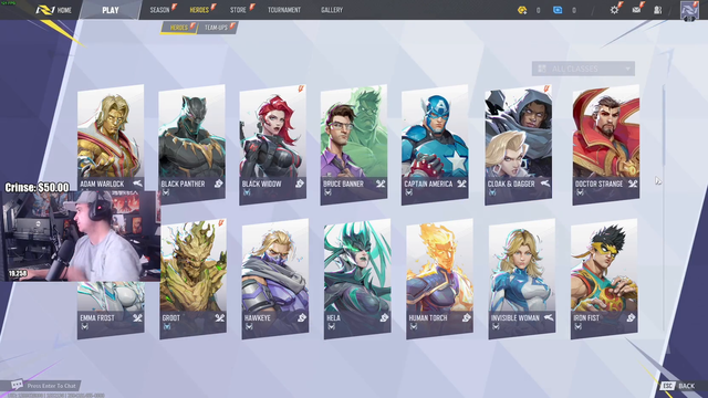 Summit thanks Marvel Rivals after seeing this skin