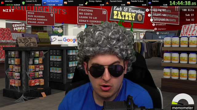 Granny Edna does not know her email address!