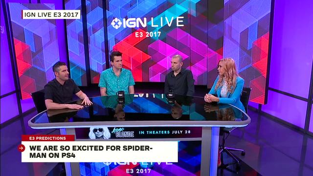 IGN panel has a talk before going to break.