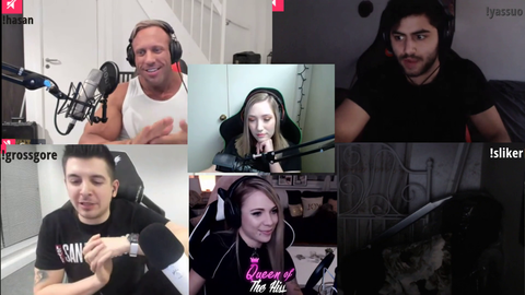 Guests start leaving Rajj's show, he rages, smashes his set up and ends the stream