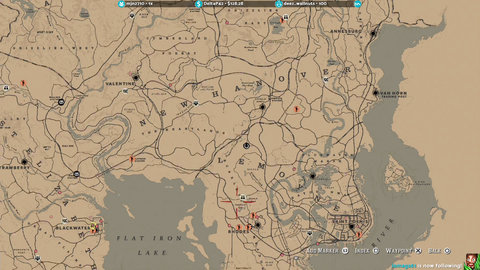When you meet your first player Online in RDR2