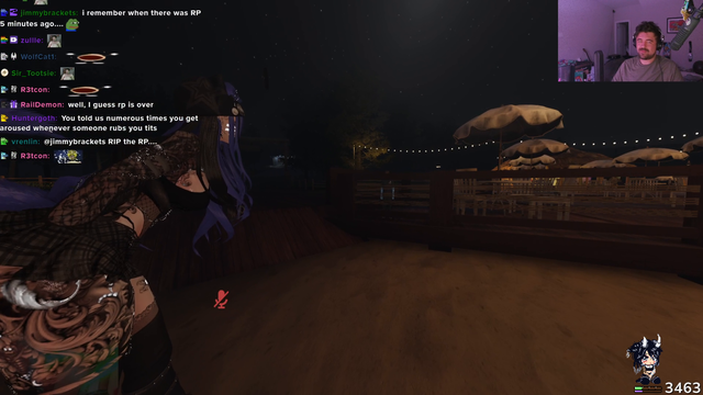 rob finds Sykkuno in VRchat
