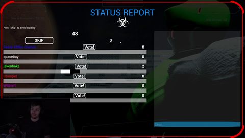 Soda and friends play next-gen Among Us