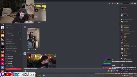AdinRoss calls out Mizkif over Pami OnlyFans comment then rage quits his stream