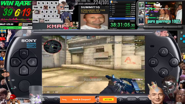 Streamer hits an insane headshot AND checkmates opponent in the same clip