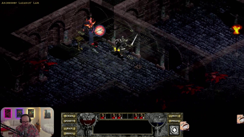 Arch-Bishop Lazarus gets cornered by Dan