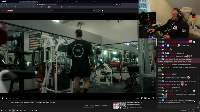 Knut tells chat to stop talking about how much money people make