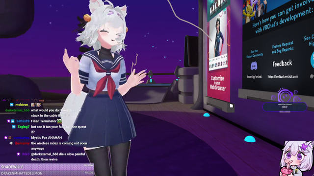 Filian shows how not to flip in VR