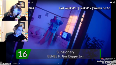 xQc react to Adept's faceplant
