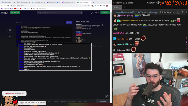 Hasan tried to explain NVL to his mom at 4 AM