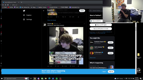 Minecraft streamer informs his mom about his new View Count