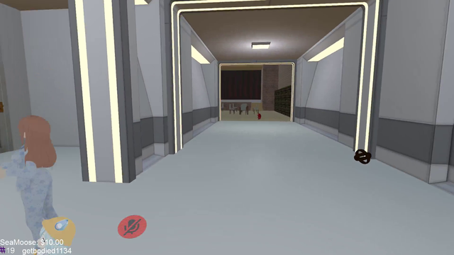 Drek checks out the girls bathroom...