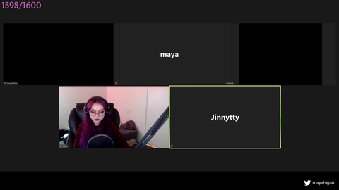 Maya making friends
