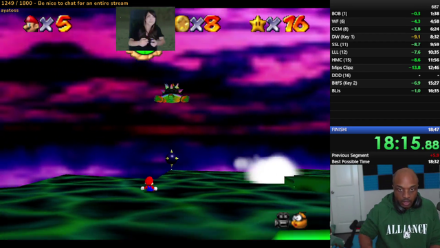 Lacari gets a new personal best, beats Mizkif, and breaks his controller