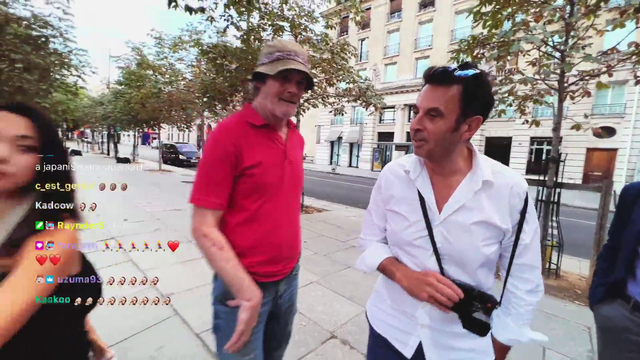 Racist guy in Paris