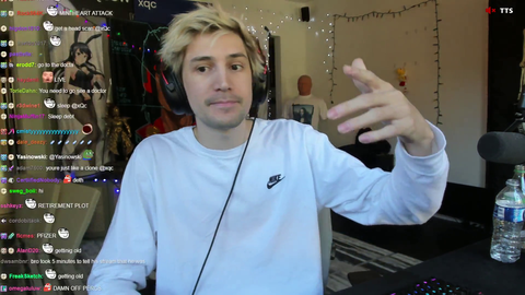 xQc only slept for 7hrs in 4 days