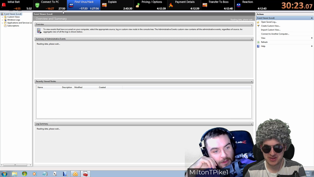 Milton and Kitboga's conversation while on the phone with a scammer.