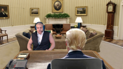 Tyler1 speaks to Donald Trump (not clickbait)