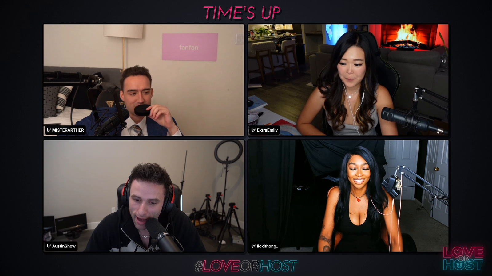 The winner of MisterArther's Love or Host is...