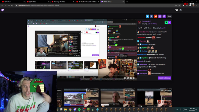 xQC clarifies his take