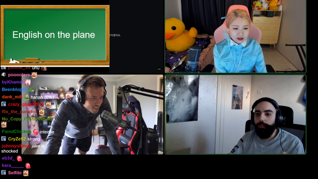 Jake shows the all new Twitch to Hachu