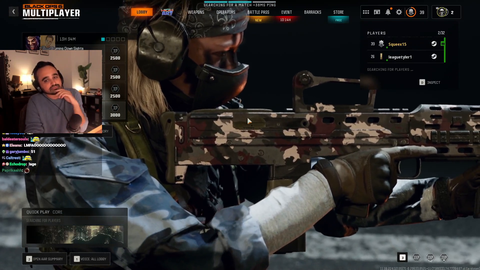Squeex and Tyler1 run into a first-time dad in a COD lobby