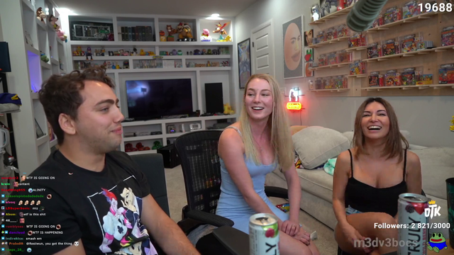 ST Peach spanks Alinity while Miz reads the Bible