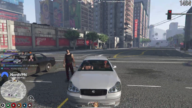 Whippy - Johnny Silverhand arrives in Los Santos