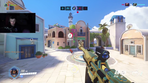 Soda faces a really good player in Overwatch