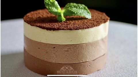 Henry reveals his three layer chocolate mousse
