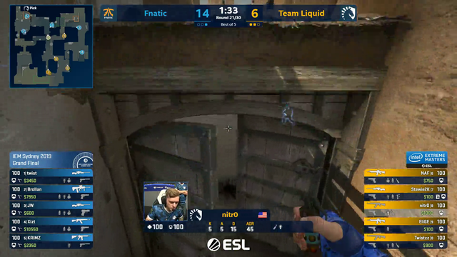 Aussie crowd sings "Hey Baby" during IEM Sydney Grand Final
