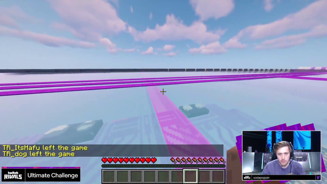 Soda jumps in the "water" at Twitch Rivals