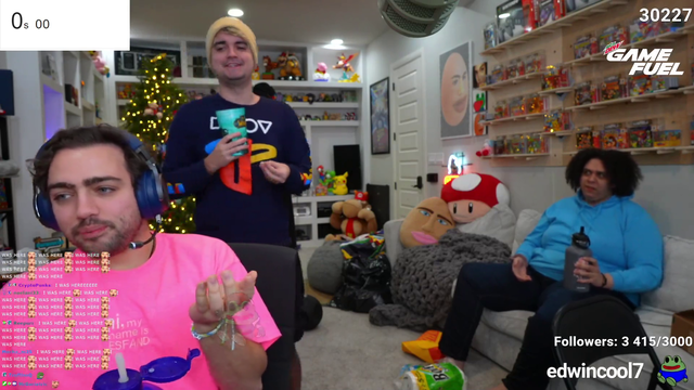 Miz, Slick and Zoil take viagra on stream