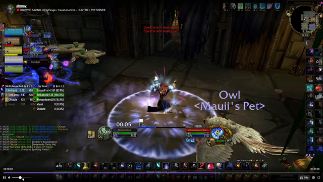 Ahmpy demonstrates what a mage should look like, unlike piRATe