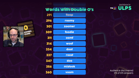 Streamers try to guess "Words with Double O's" - and miss an obvious one
