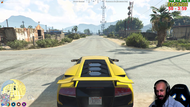 Abdul Gives X's Lambo a Send Off