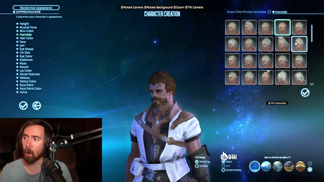 Asbungold creates himself in FF14 OMEGALUL